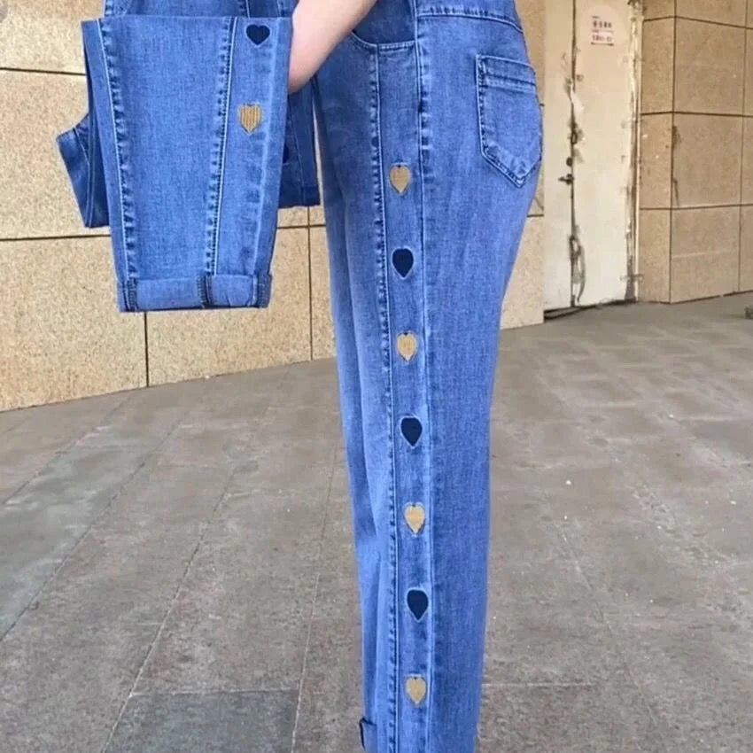 Eleganza da star! - Denim a vita alta per donne