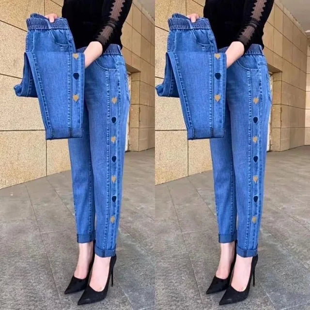 Eleganza da star! - Denim a vita alta per donne