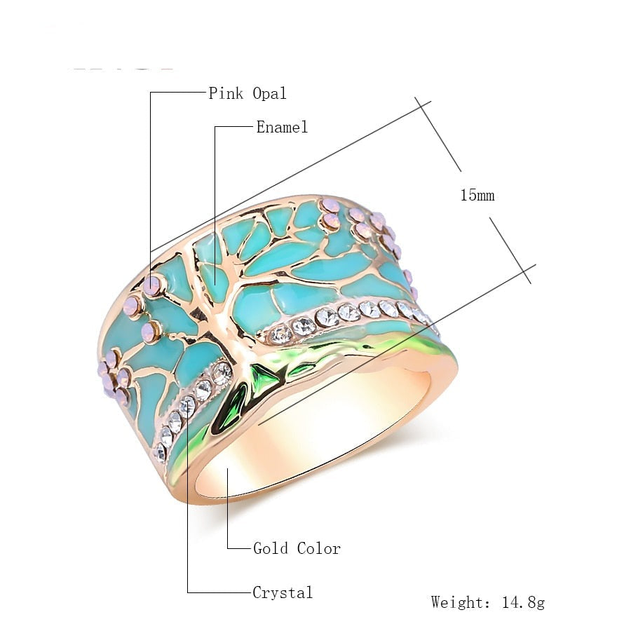 Nature Bonzai Opal Ring