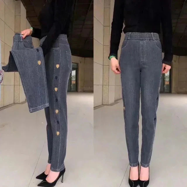 Eleganza da star! - Denim a vita alta per donne